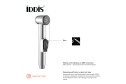 Душевой комплект IDDIS Optima Home гигиенический, 010 0101F15i20
