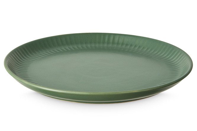 Изображение товара Десертная тарелка Costa 22 см керамическая зелёная