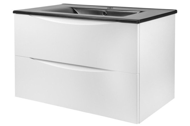 Изображение товара Тумба подвесная BOND Cube T01805 80 см белый матовый для ванной комнаты