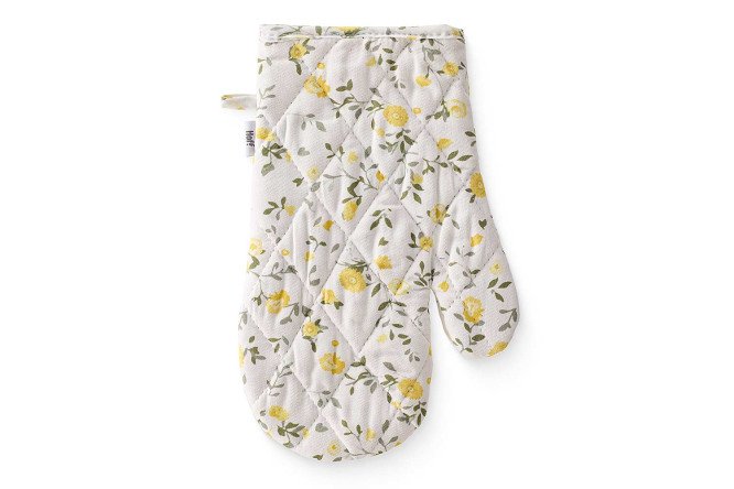 Изображение товара Рукавица-прихватка HOFF Цветочный луг 20x30 см хлопок для кухни