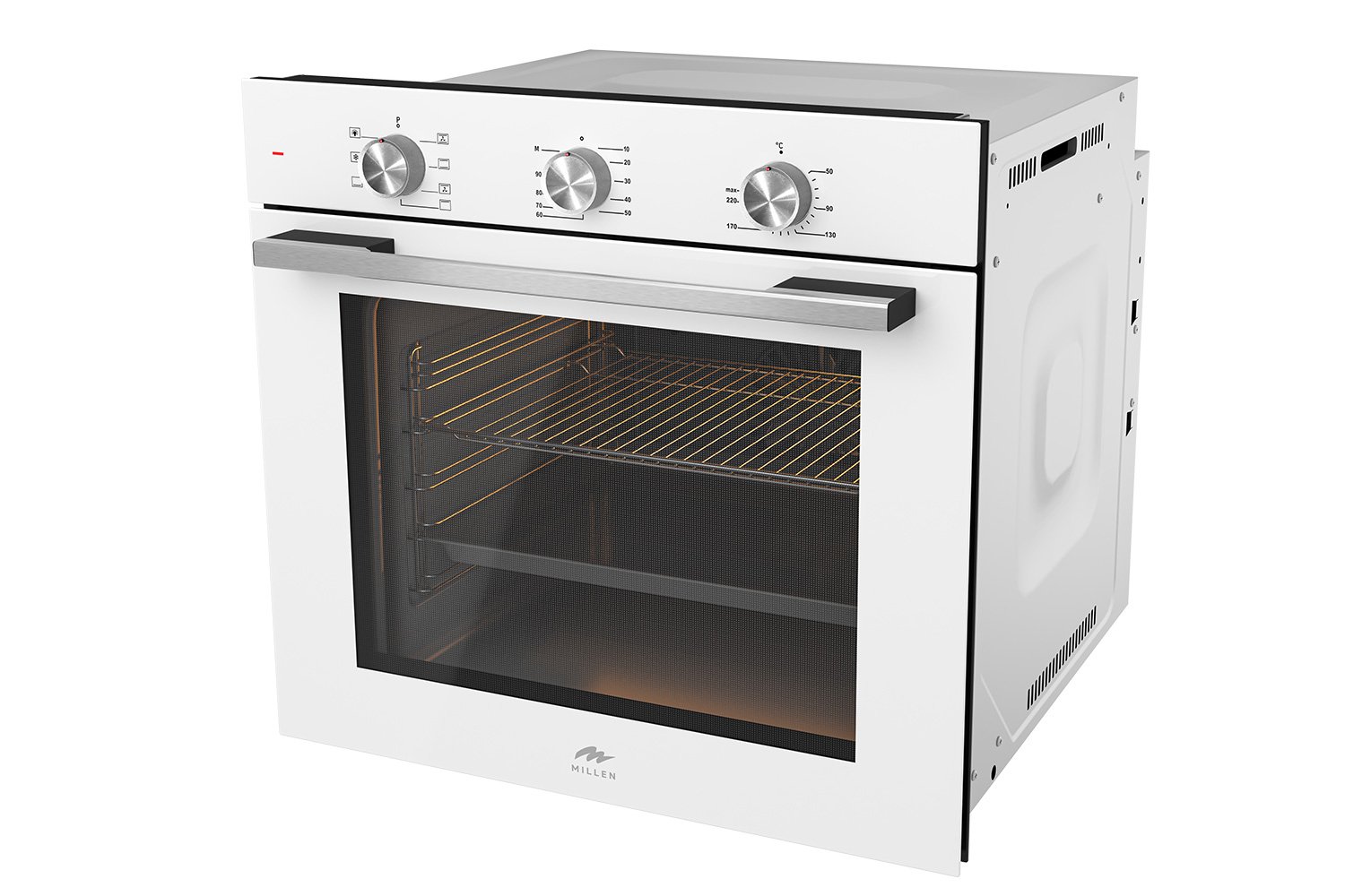 Электрический духовой шкаф MILLEN Meo 6001 WH 59.5х59.5х53 см