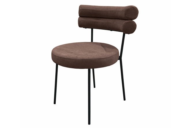 Изображение товара Стул Malta 57х75х58 см велюр металл современные дизайнерские кресло