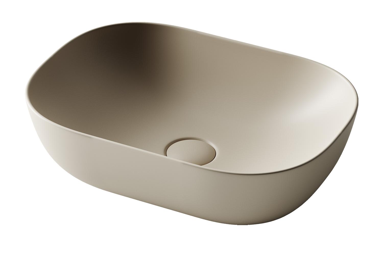 Умывальник накладной CERAMICANOVA Element CN6009MC 45.5х13.5х32.5 см