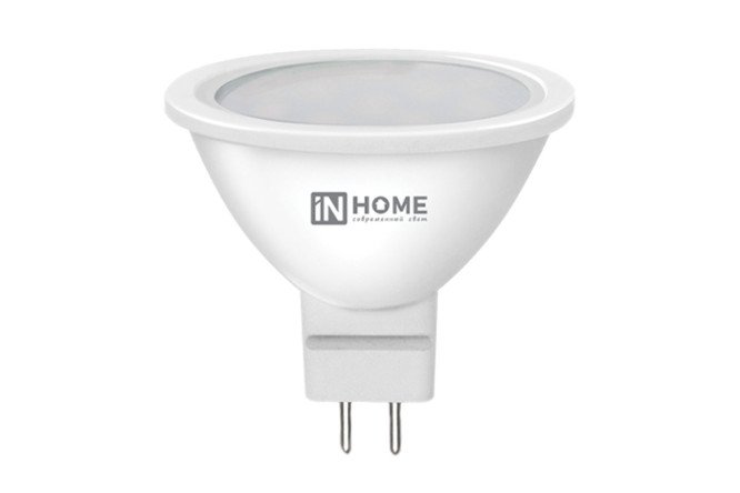 Изображение товара Лампа светодиодная IN HOME Vision care LED-JCDR-VC GU5.3, 8W, Рефлектор, 4000 К, Естественный