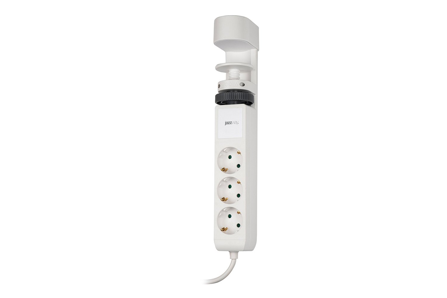 Удлинитель JAZZWAY ETD-03U-150-wh с заземлением 1.5 м