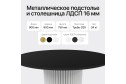 Стол GENGLASS Trubis Wood с трубчатым подстольем 90х75х90 см