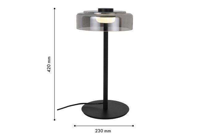 Cветильник настольный LED FAVOURITE Platta LED, 23x42x23 см