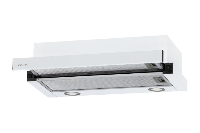 Изображение товара Вытяжка KRONAsteel Kamilla MV 6001 KRHD284, WHITE цвет белый, 59.7х16.2х30 см