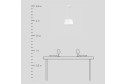 Светильник подвесной Blank 2 кв.м., 30х18х30 см, E27
