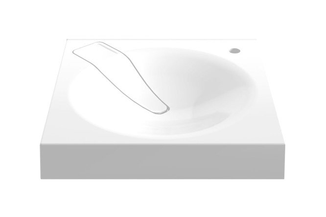 Изображение товара Раковина подвесная Sergio 600 Подвесная, 60х10.3х60 см