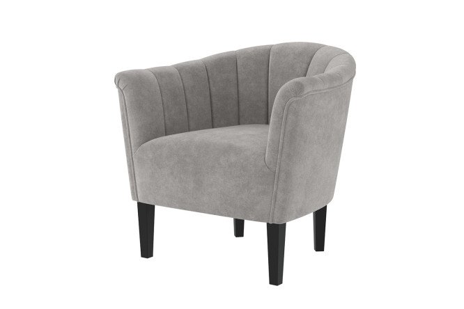 Изображение товара Кресло Аспен из велюра 82,5х81х74 см максимальная нагрузка 110 кг