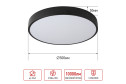 Светильник  IN HOME Scandy 33 кв.м., LED, 50 см