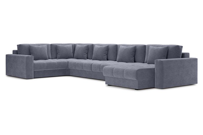 Изображение товара П-образный диван-кровать Кастел с механизмом пантограф 441х87х242 см