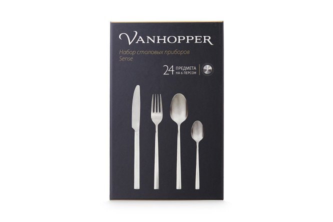 Набор столовых приборов VANHOPPER Sense 6 перс.