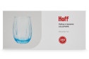 Набор стаканов HOFF Lollipops 380 мл, Стекло, 3 шт.