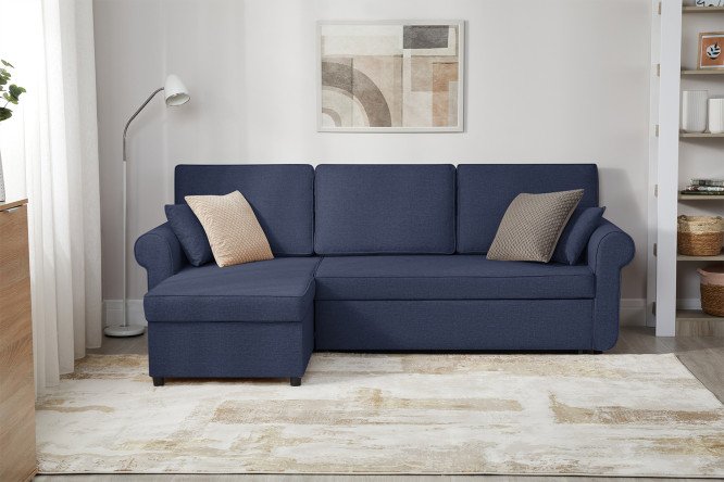 Купить Угловой диван-кровать Рейн с универсальным углом с доставкой повыгодной цене в интернет магазине Hoff.ru. Характеристики, фото и отзывы.