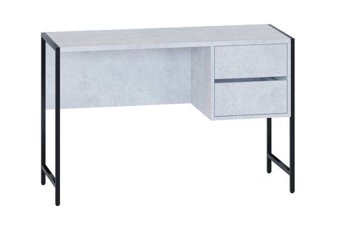 Изображение товара Письменный стол СПМ-404 из ЛДСП с металлическим основанием, матовая поверхность