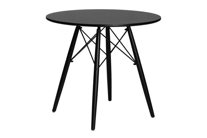 Изображение товара Стол обеденный DOBRIN Chelsea 80 Black 80х72х80 см