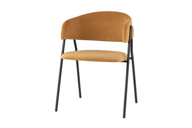 Изображение товара Стул Колин 57х79х47 см с велюровой обивкой и металлическими ножками