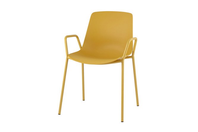Стул обеденный Stool Group Kaira с подлокотниками 54х81.5х56 см