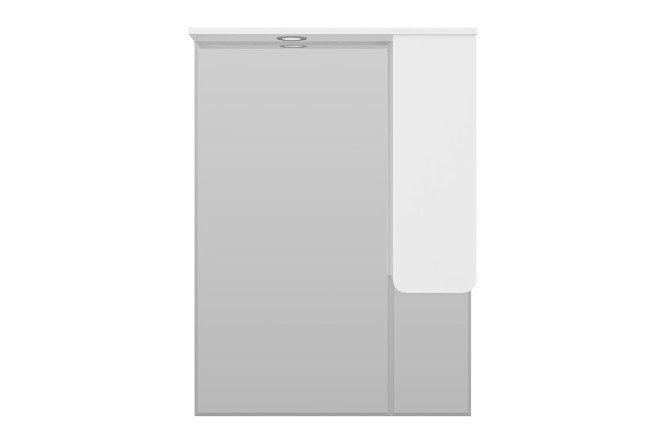 Зеркало-шкаф Чегет 75 П-Чег-02075-01П c LED-подсветкой 74х100х17 см, Правый