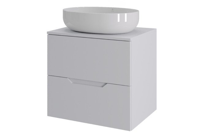 Изображение товара Тумба подвесная ORANGE Line 60 Li-60TuwMDF+B05-520W 60.5 см