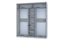 Шкаф-купе Home 200х229,5 см, светлый Atelier
