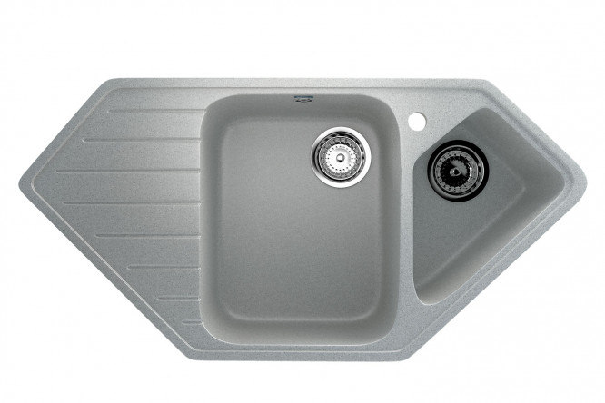 Изображение товара Мойка с крылом ULGRAN U-409 97х50х20 см
