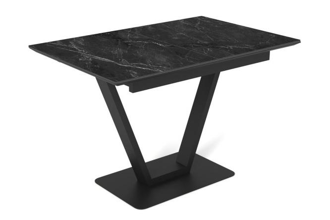 Изображение товара Обеденный раскладной стол Луи 120х77х80 см с керамогранитом