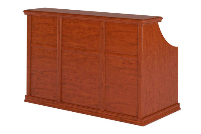 Изображение товара Письменный стол-ресепция Porto орех классик 179х87,6х115 см