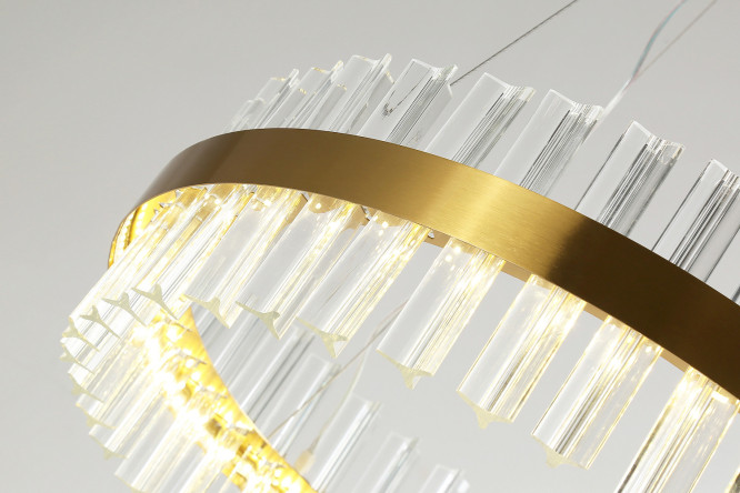 Люстра подвесная LED FAVOURITE Placerat 12.4 кв.м., 50х15х50 см, LED