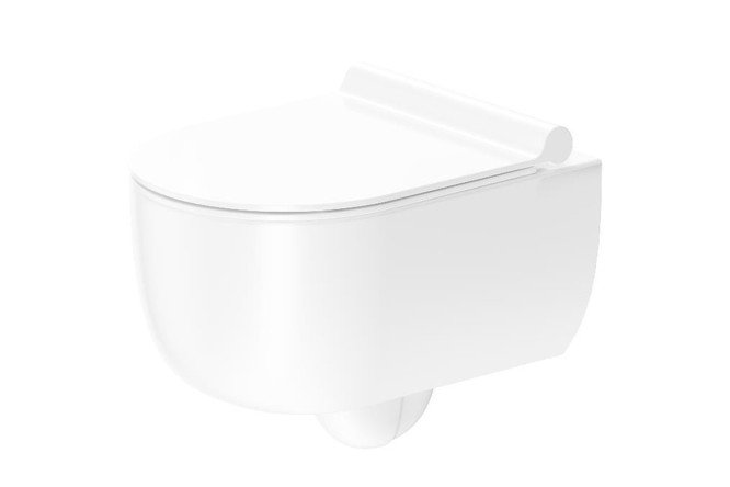 Изображение товара Подвесной унитаз DAMIXA Scandinavian Pure DX36C1701SC безободковый 37x35x49,5 см