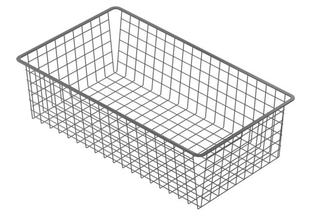 Изображение товара Корзина проволочная выдвижная для каркаса Оскар 64,3х18,5х36,8 см