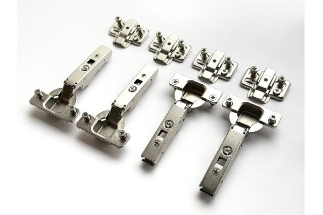 Изображение товара Комплект петель HOFF Блокс для двери шкафа, 4 шт.