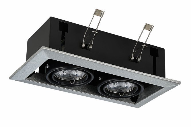 Светильник встраиваемый ST LUCE ST250 5 кв.м, 12.6x7x12.6 см, GU10