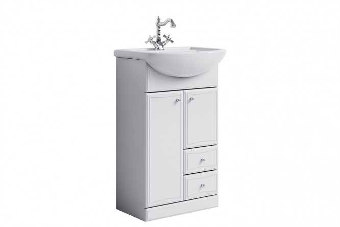 Изображение товара Тумба AQWELLA Барселона 50 см, цвет белый