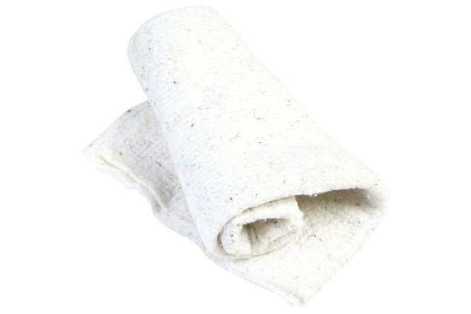 Изображение товара Тряпка для уборки ТП6080 100% хлопок белая размер 60х0,3х80 см