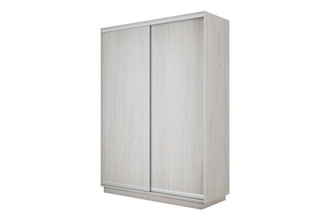 Изображение товара Шкаф-купе 2-дверный Slide-2 140х220х60 см ясень анкор светлый серебро