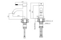 Смеситель для раковины VODA Vessel VSL26B