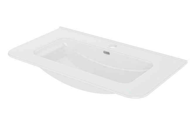 Изображение товара Умывальник полувстраиваемый RUNO Gremmy 80 00-00002559 Полувстраиваемая, 81.5х16.5х46.5 см