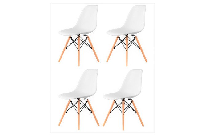 Изображение товара Стул Stool Group Eames 46х81х40 см стильный и прочный