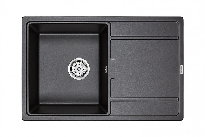 Изображение товара Мойка врезная с крылом PAULMARK Flugen PM217850-BL 78х50х20 см