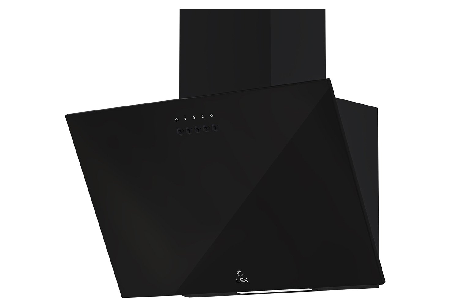 Вытяжка LEX Moza 500 Black цвет чёрный, 49.5 см