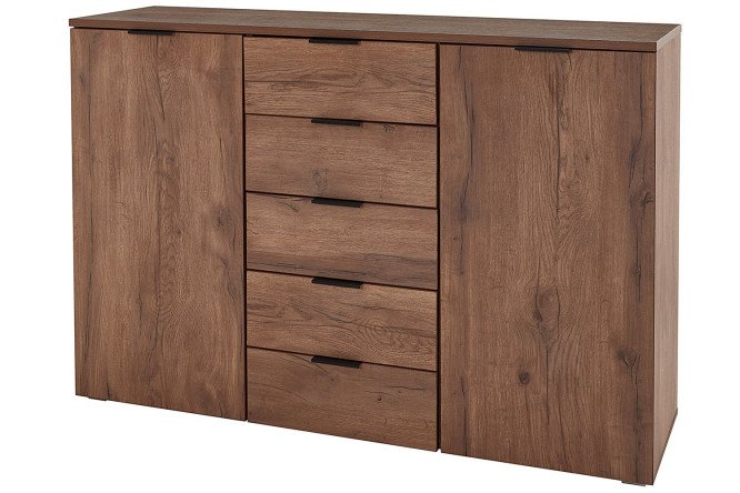Изображение товара Комод Оскар Лайн 150,2х109,2х44 см, дуб табачный craft