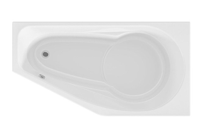 Изображение товара Ванна пристенная 1Marka Deep R 150x80 см акрил стеклоровинг смола