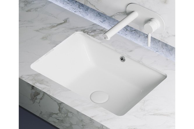 Умывальник встраиваемый снизу CERAMICANOVA Element CN6045 55х18.5х40 см