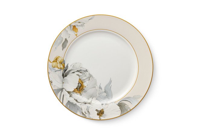 Тарелка десертная Fiori Фарфор, 19 см