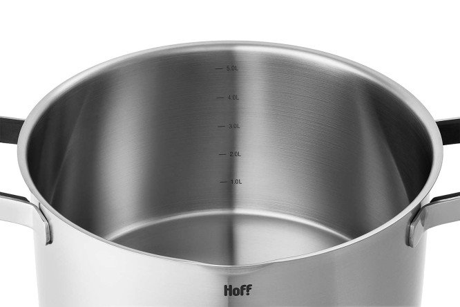 Фото 7 Кастрюля с крышкой HOFF Калео 5.7 л