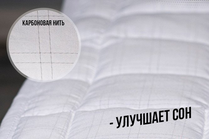 Наматрасник Carbon 90х200 см