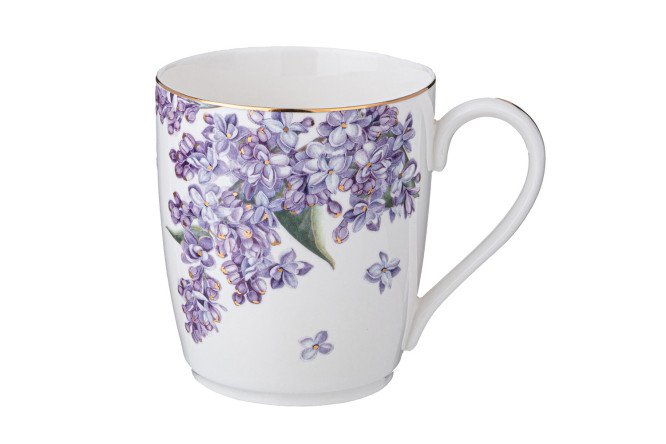 Изображение товара Кружка Lefard Lilac 300 мл из фарфора стильная и долговечная